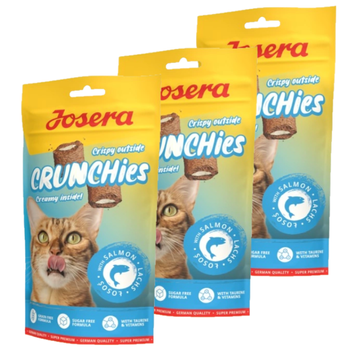 JOSERA Crunchies - with Salmon (cat treat) 3x60g