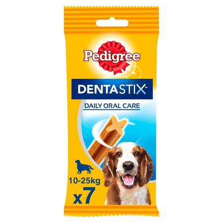 Pedigree DentaStix Dental Treats for Dogs from 4 Months Old and Weighing 10-25kg 180g
