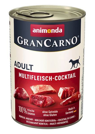 no pork Animonda GranCarno Adult Dog Meat Cocktail 400g