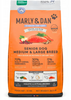 Marly & Dan Senior Dog Medium & Large Breed Fresh Salmon Holistic & Hypoallergenic 12kg dry food